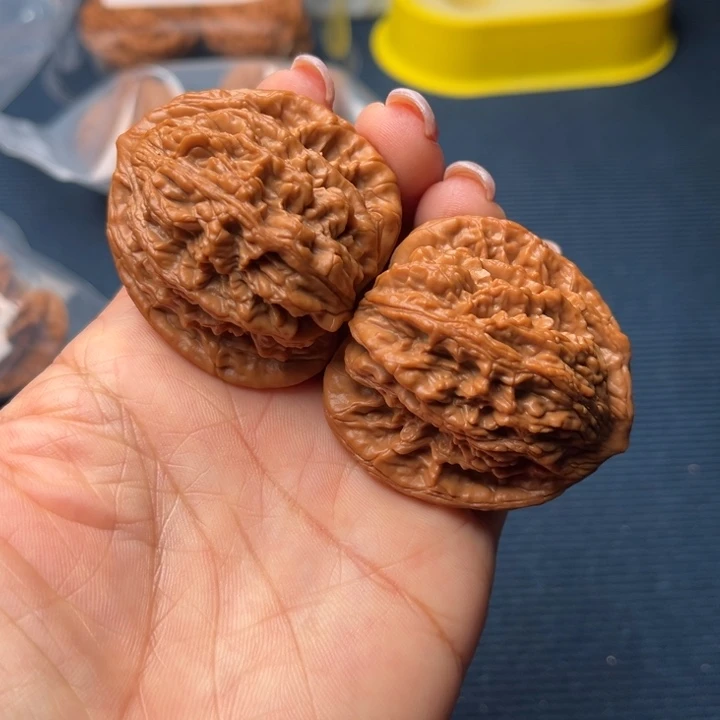 吊坠文玩核桃42麦穗虎头