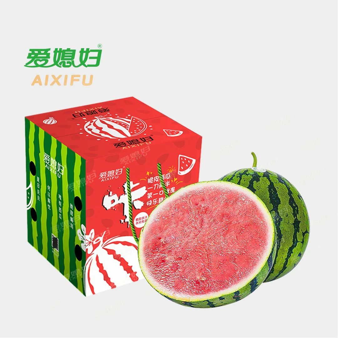 【水果礼盒】麒麟西瓜礼盒1颗.约10斤新鲜