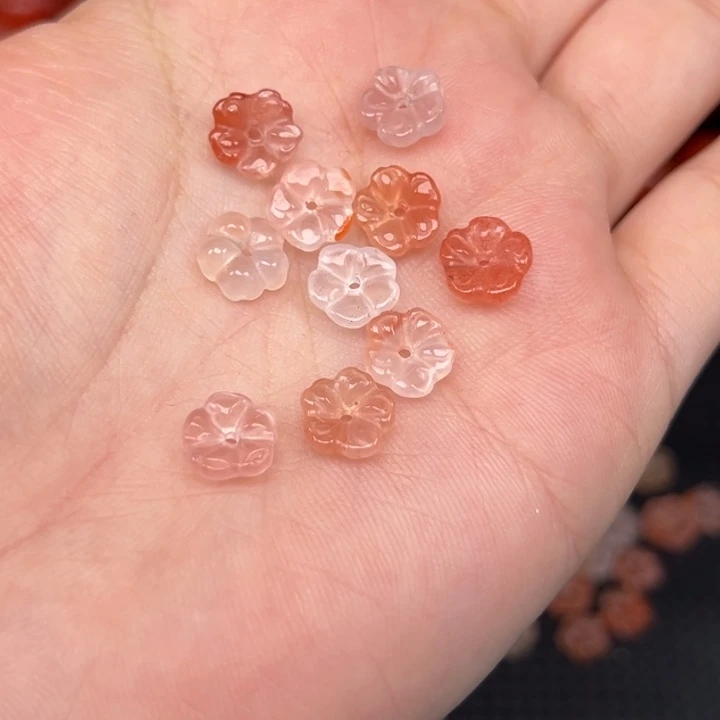 周***星南红玛瑙未镶嵌吊坠(不含链)