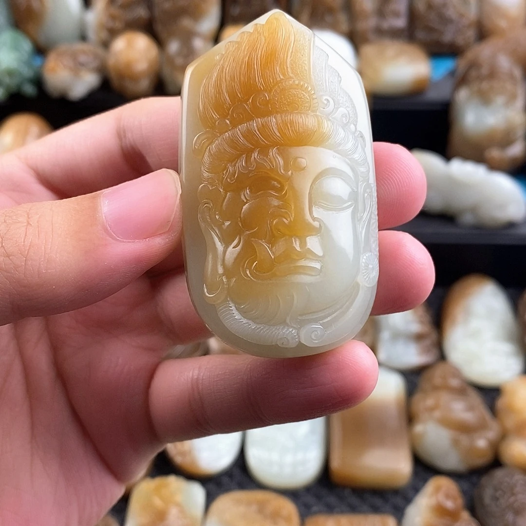 未镶嵌和田玉挂件