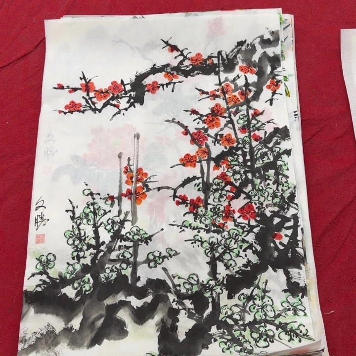 国画花鸟的翅膀和翅膀70.45