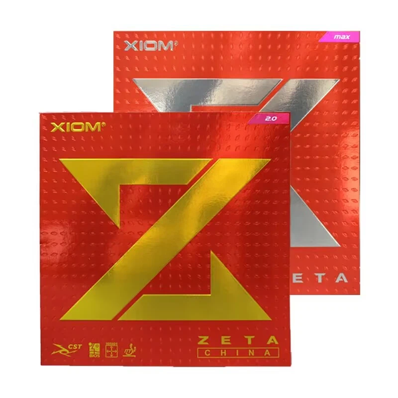 骄猛XIOM捷踏ZETA亚洲套胶大Z中国乒乓球拍胶皮内能粘涩性套胶
