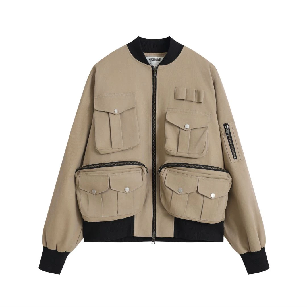 KetchupVintage商品合集水洗做旧夹克直筒工装裤短袖帽子