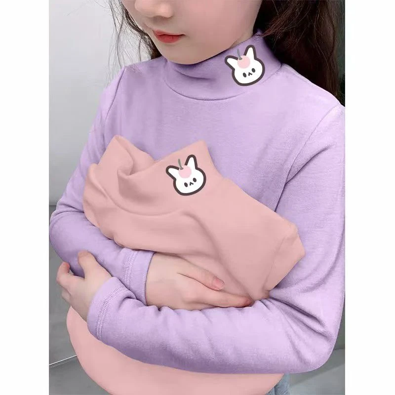 【清仓处理】休闲风女加厚休闲卡通动漫打底衫冬季长袖多巴胺穿搭