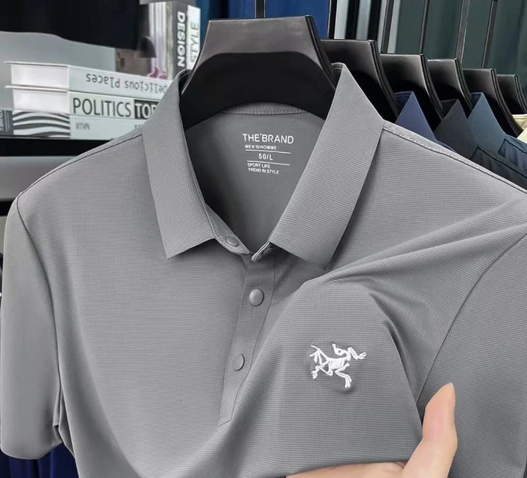 专柜撤柜2025新款N夏季冰丝无痕速干polo