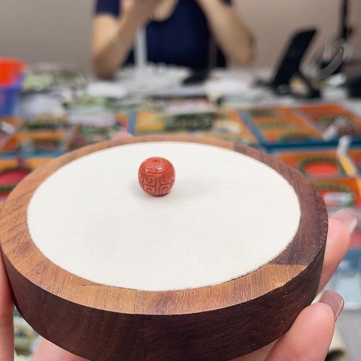 南红玛瑙未镶嵌颈饰A49