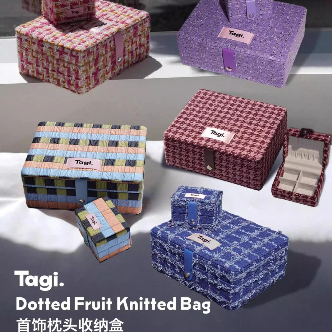 TG （直播专享价）新版首饰盒枕头礼物mini 双层字母收纳盒礼盒装