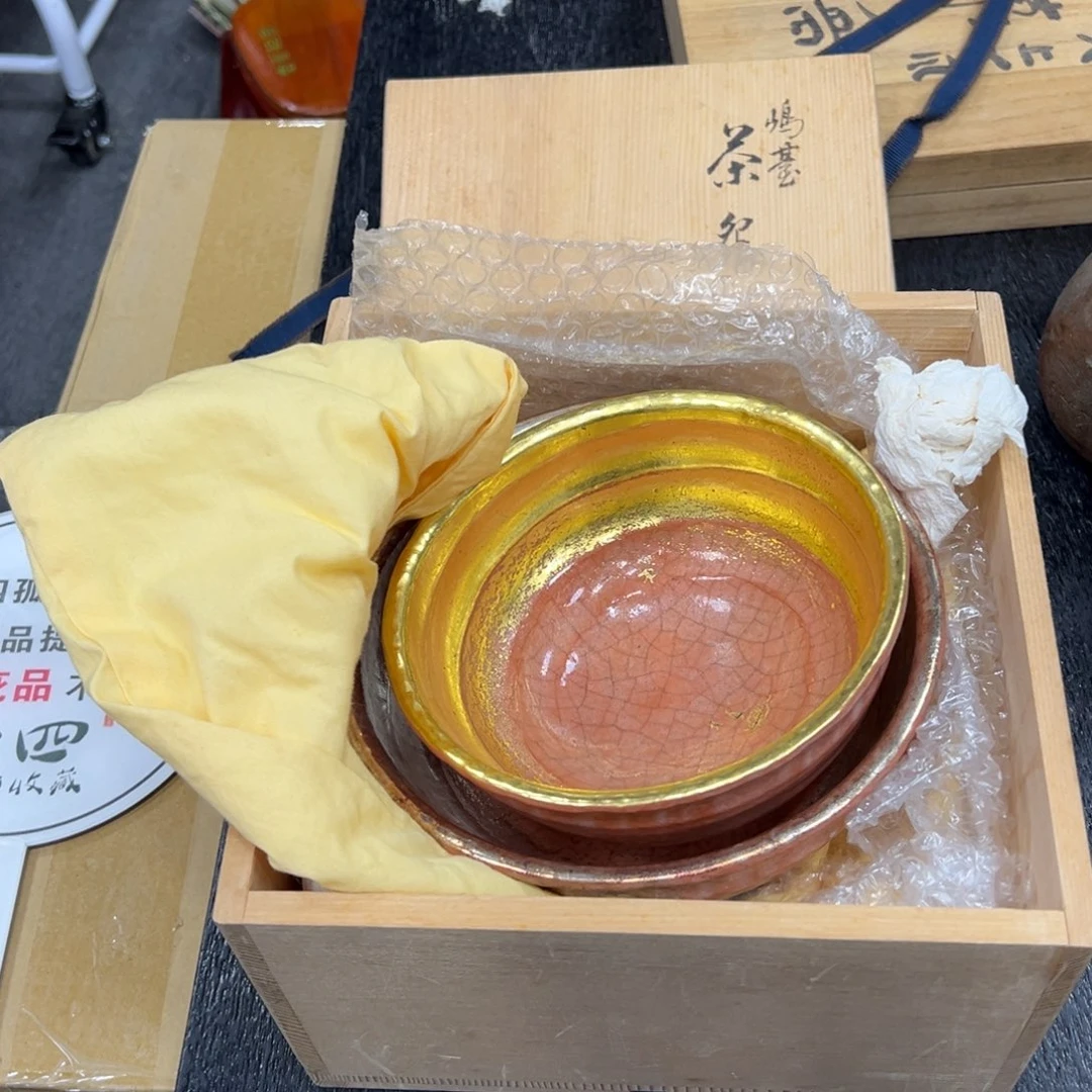 陶瓷日本中古工艺品摆件