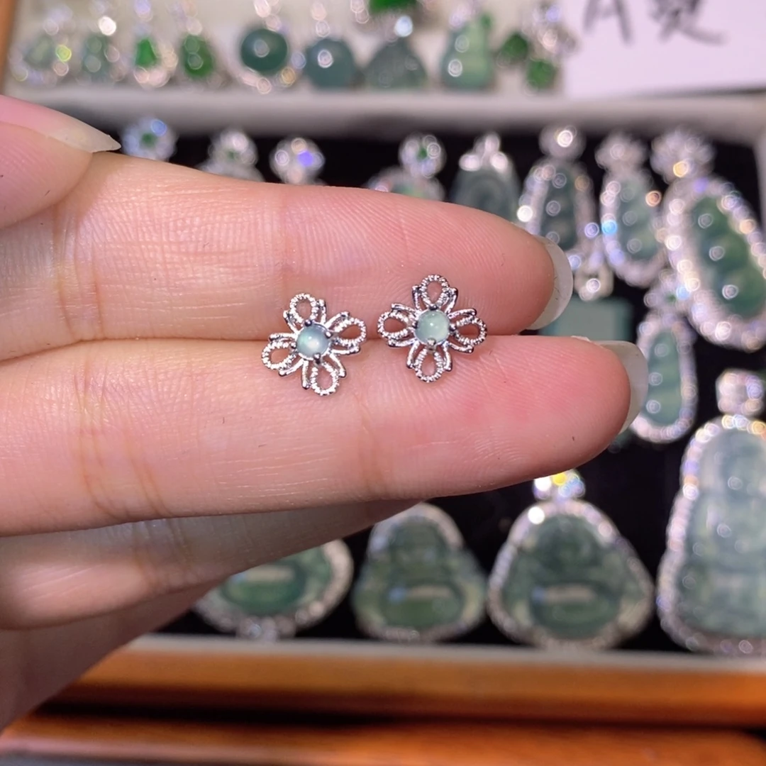 翡翠未镶嵌颈饰天然