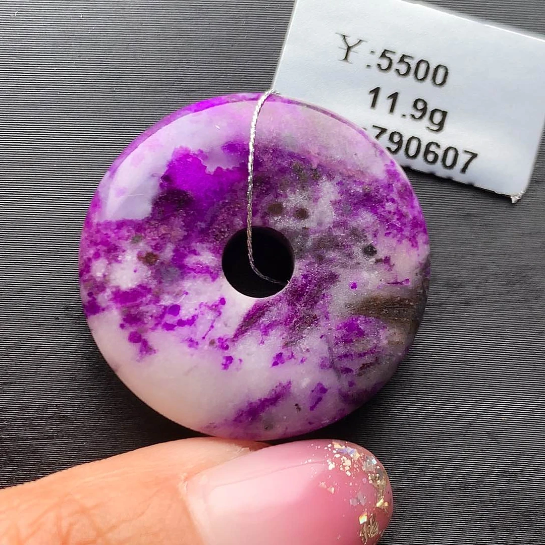 苏纪石（舒俱来）未镶嵌平安扣