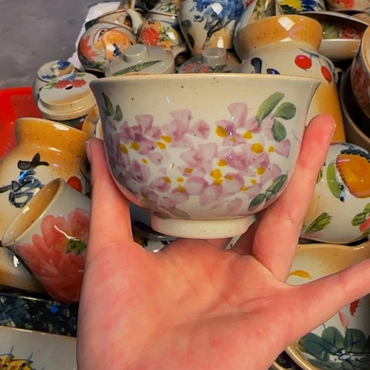 瓷片景德镇陶瓷手工手绘