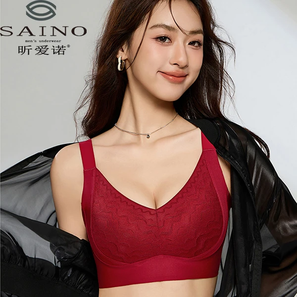 昕爱诺奢华亲肤大胸显小按摩提拉CDE杯加宽防滑定制文胸2501大#