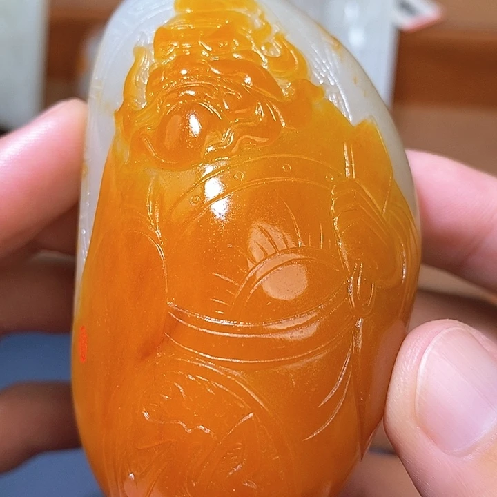 和田玉未镶嵌颈饰A7