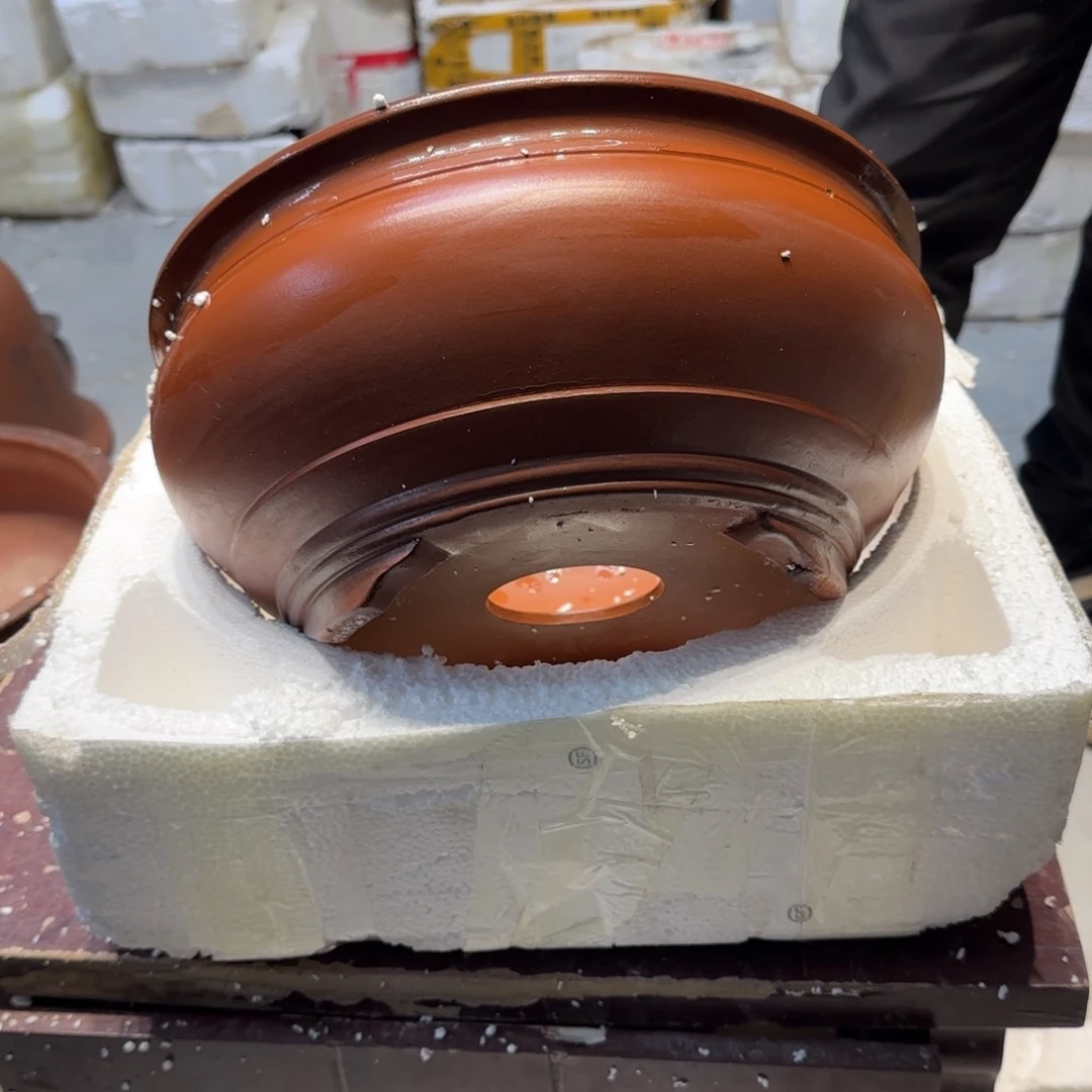 紫砂花盆口径25.11口径