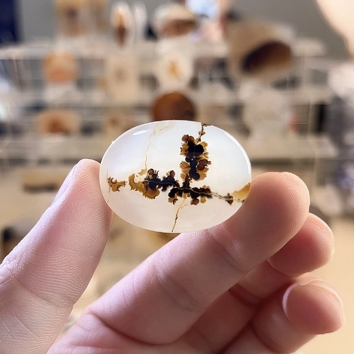 玛瑙/玉髓未镶嵌吊坠(不含链)