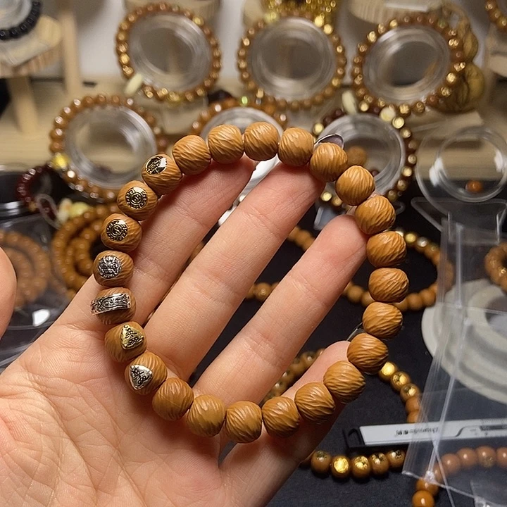 手串猴头核桃7标毕业云锦10mm左右闪购12