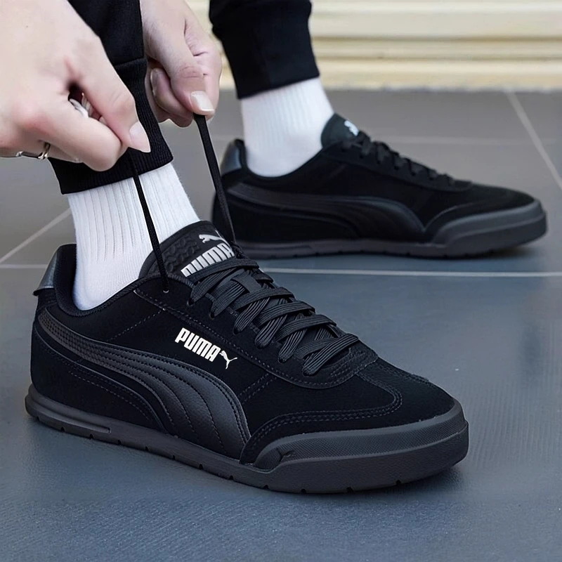 【冬日穿搭】PUMA彪马德训鞋男女同款薄底运动休闲复古板鞋402614