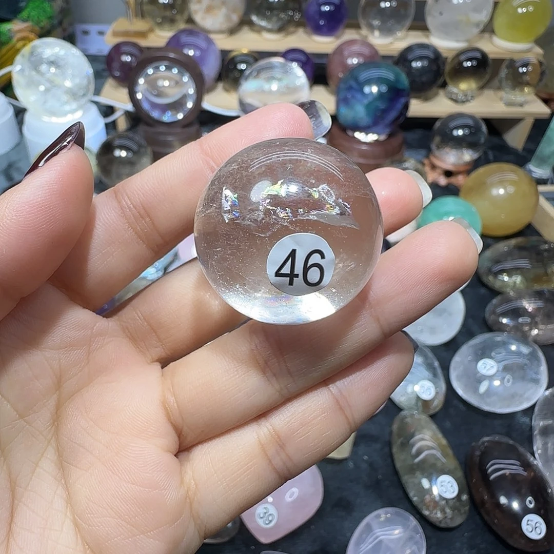 水晶未镶嵌珠宝半成品46