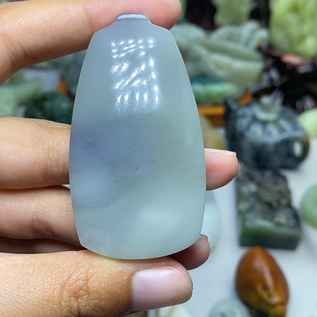 和田玉未镶嵌颈饰梦