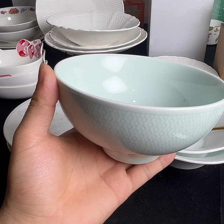 6寸影青非凡面碗陶瓷
