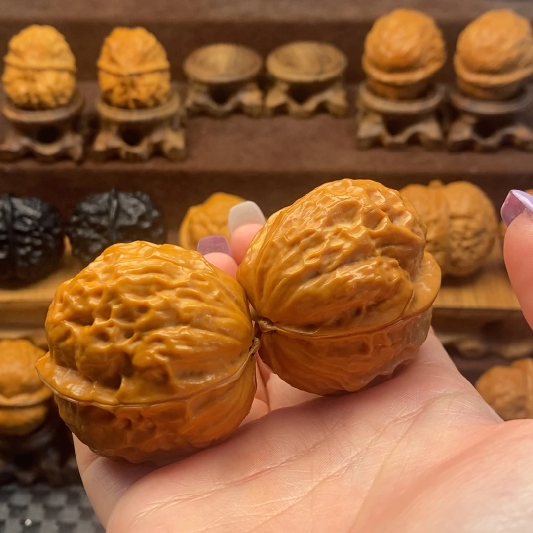 文玩核桃把件45玄武