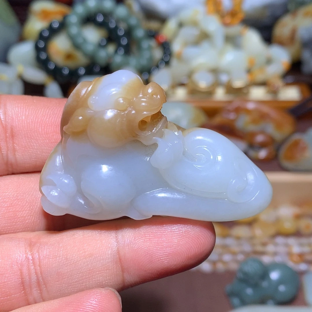 【闪购商品】和田玉把件未镶嵌貔貅
