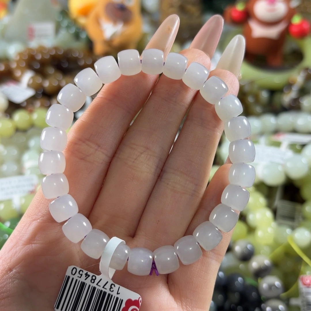 和田玉未镶嵌手链29