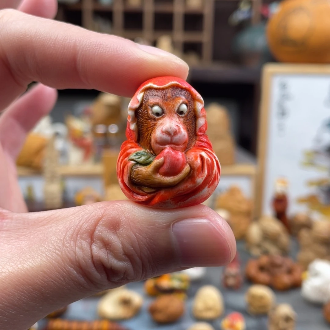 木方颜竹木艺术把件