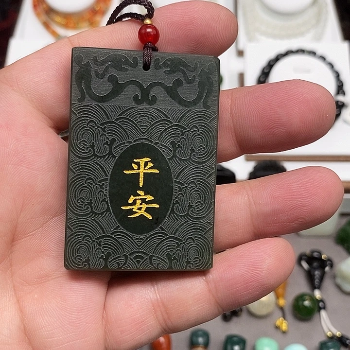 和田玉未镶嵌项圈