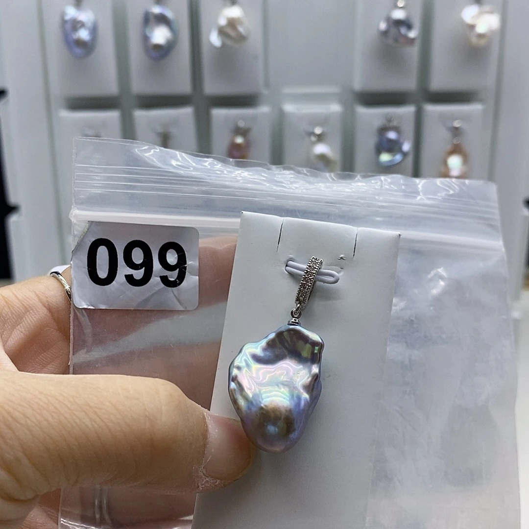 颈饰合金淡水珍珠