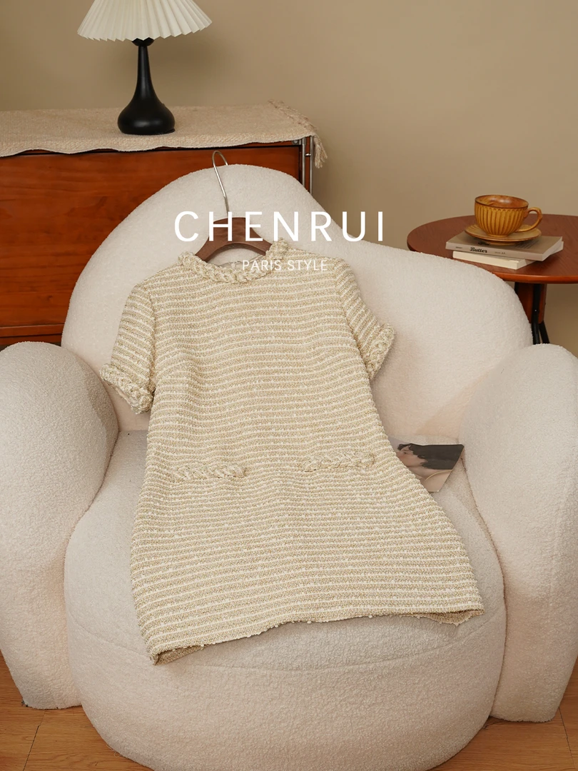 《鎏金时代》2025S/S连晨锐小香风衣裙“觉醒者系列”3333