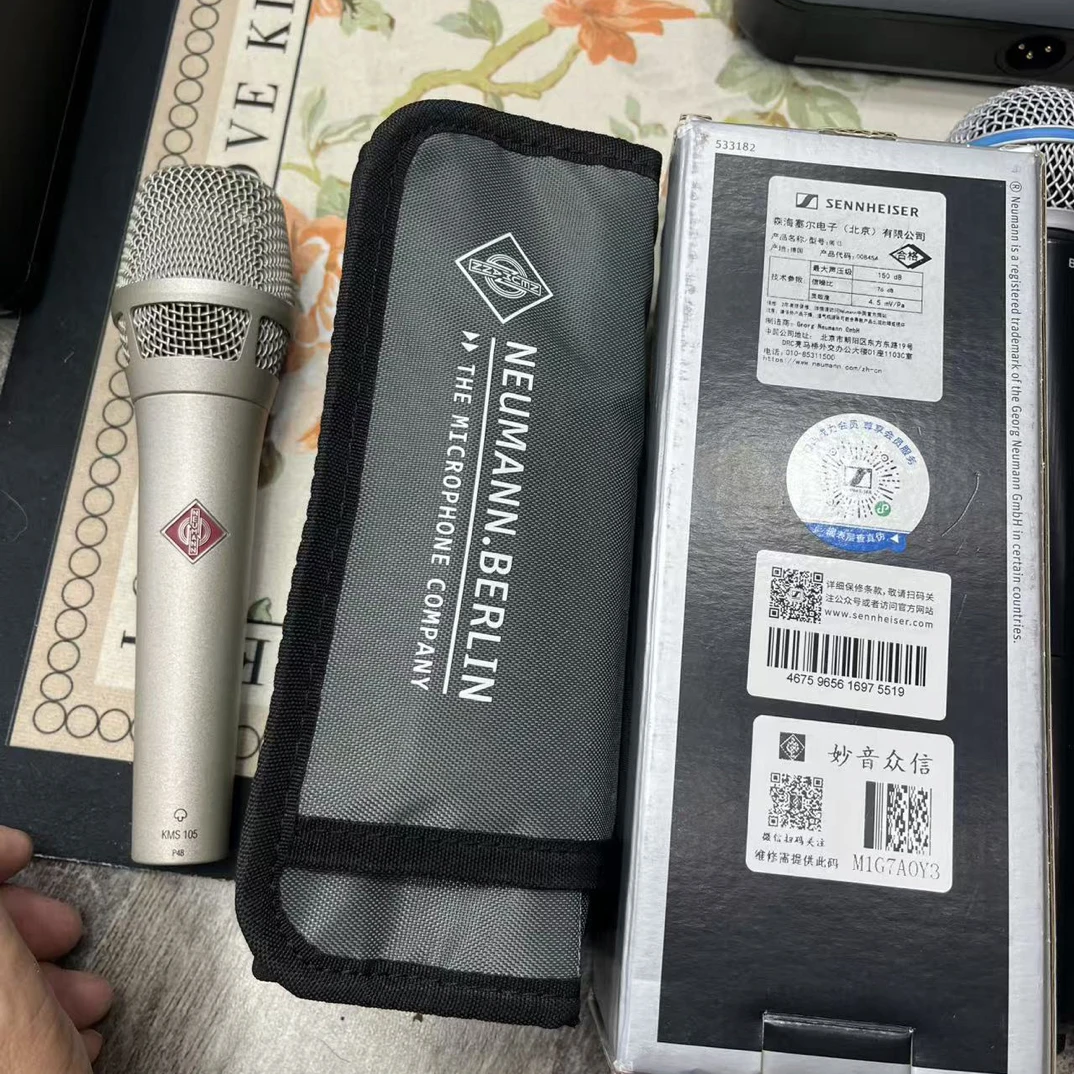 8新  二手纽曼105麦克风，齐全，不支持7天无理由，