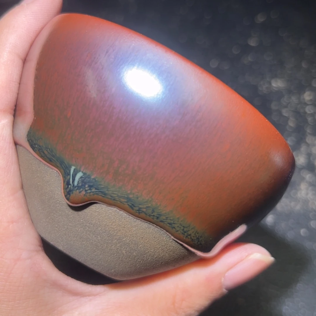 【闪购商品】茶盏341棉球茶器柴烧建盏