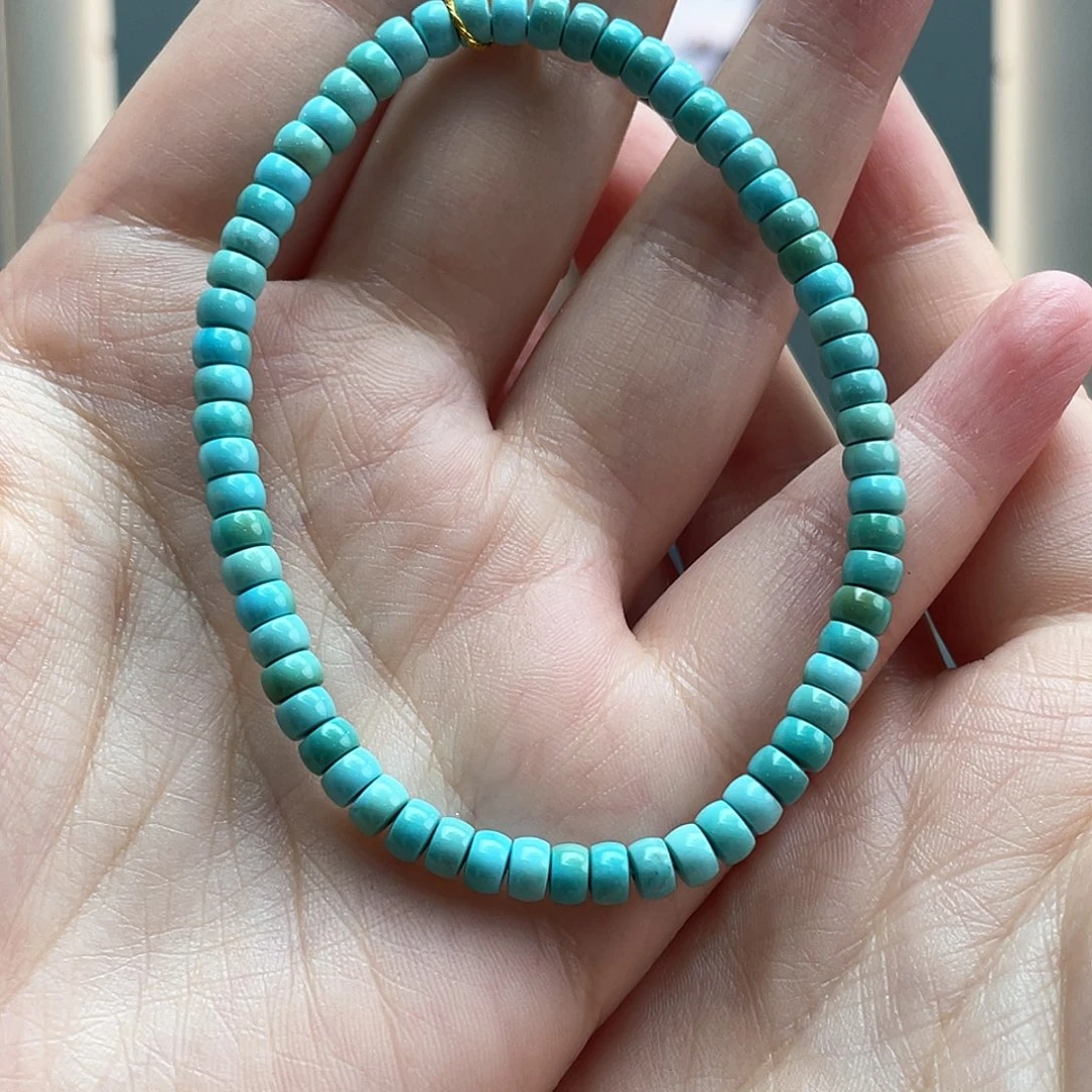 绿松石未镶嵌手串