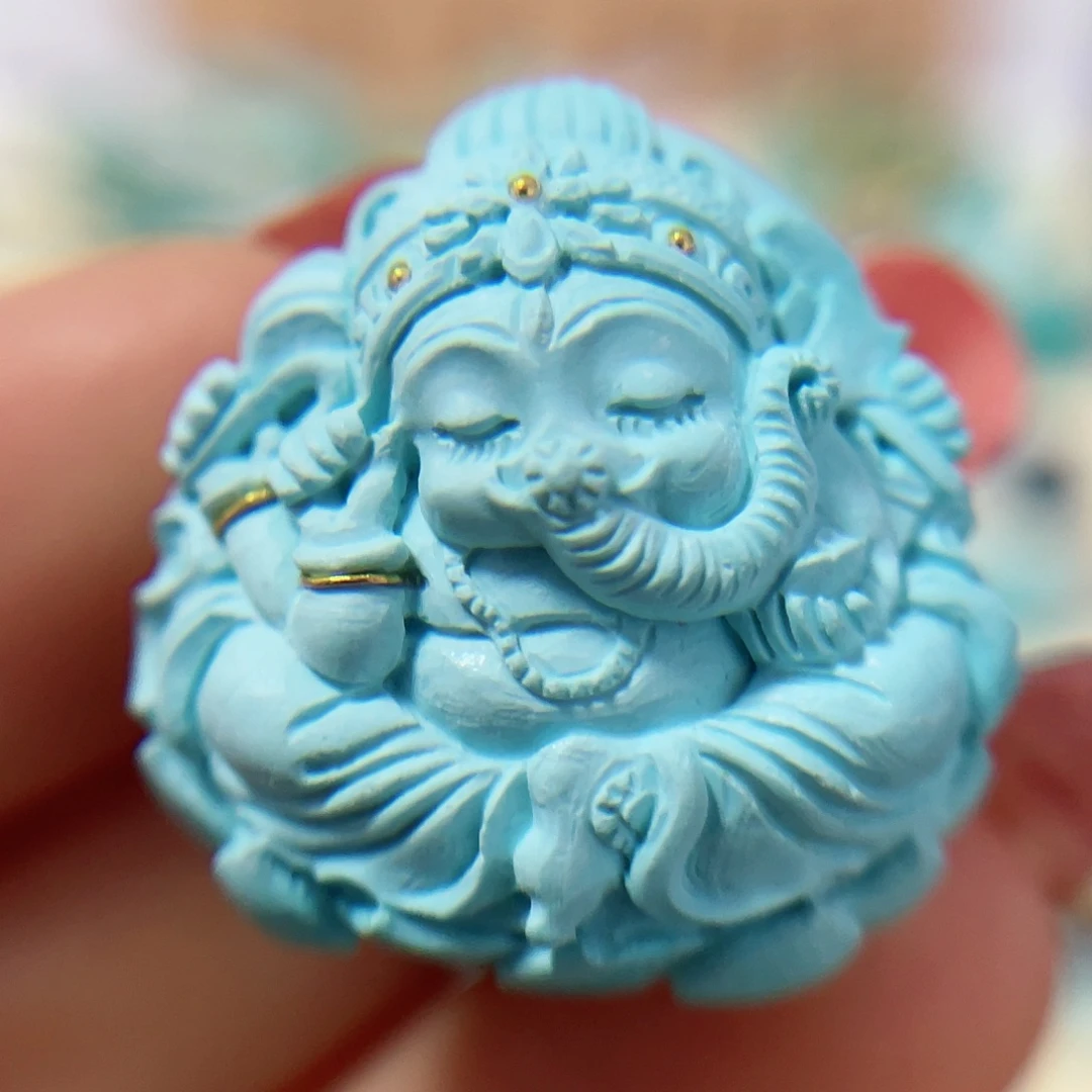 绿松石珠宝奇石未镶嵌