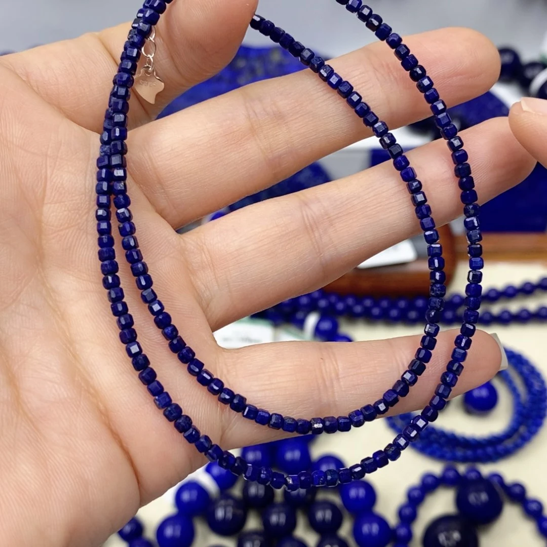 青金石颈饰未镶嵌