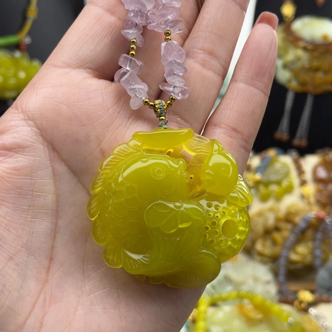 未镶嵌蛇纹石玉颈饰