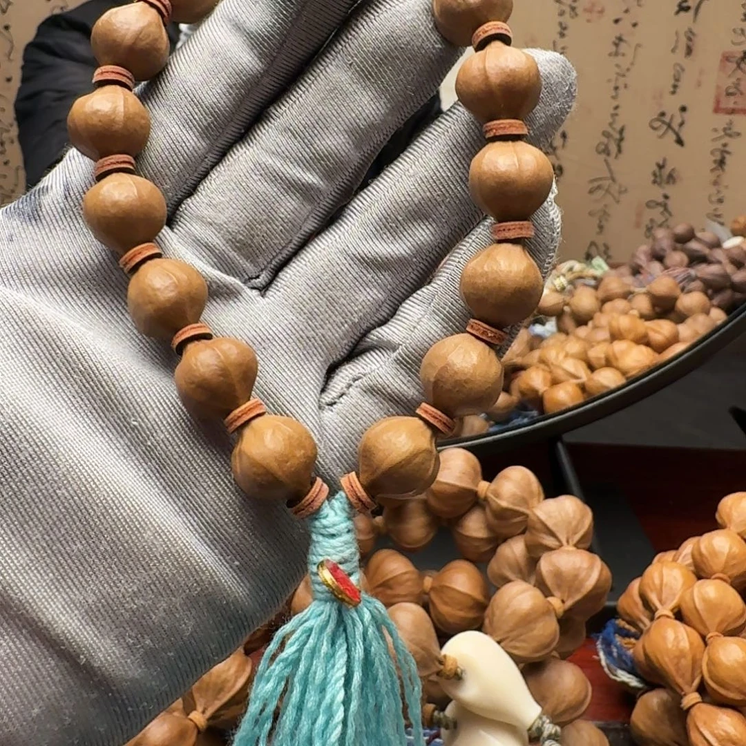 h***y手串橄榄核铁核蒜头