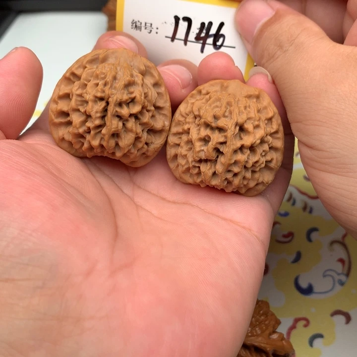 文玩核桃把件38.5全品秦闷1746