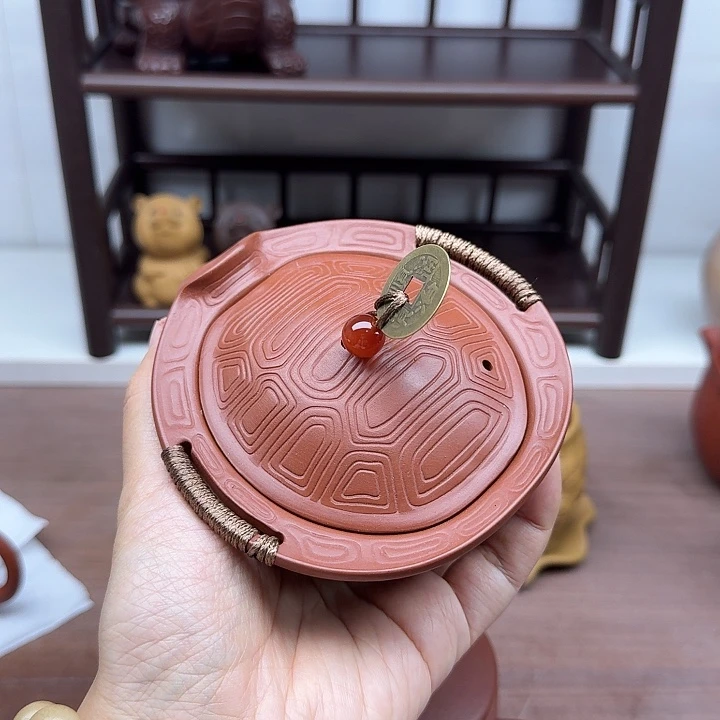 茶案朱泥富甲天下盖碗