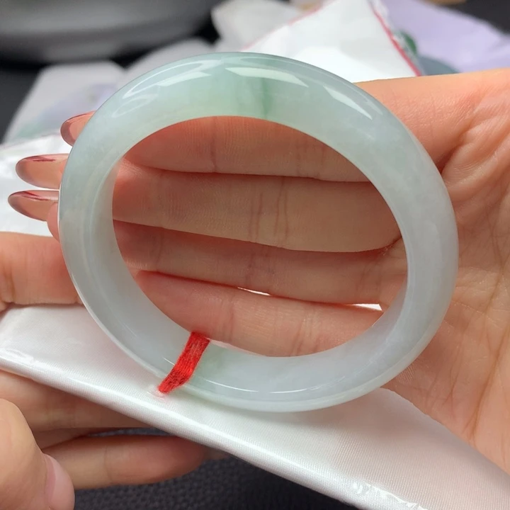 翡翠手镯未镶嵌57正圈