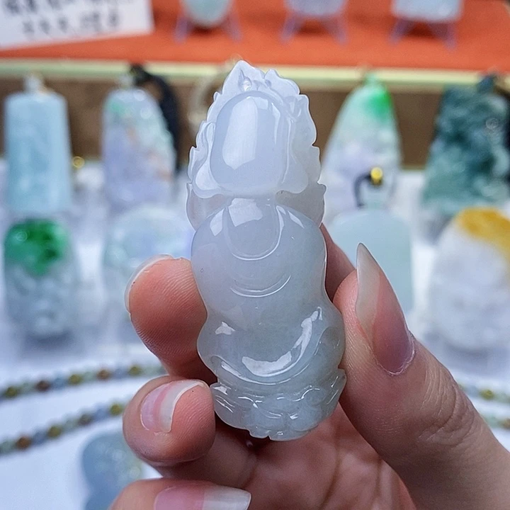 颈饰未镶嵌翡翠翡翠