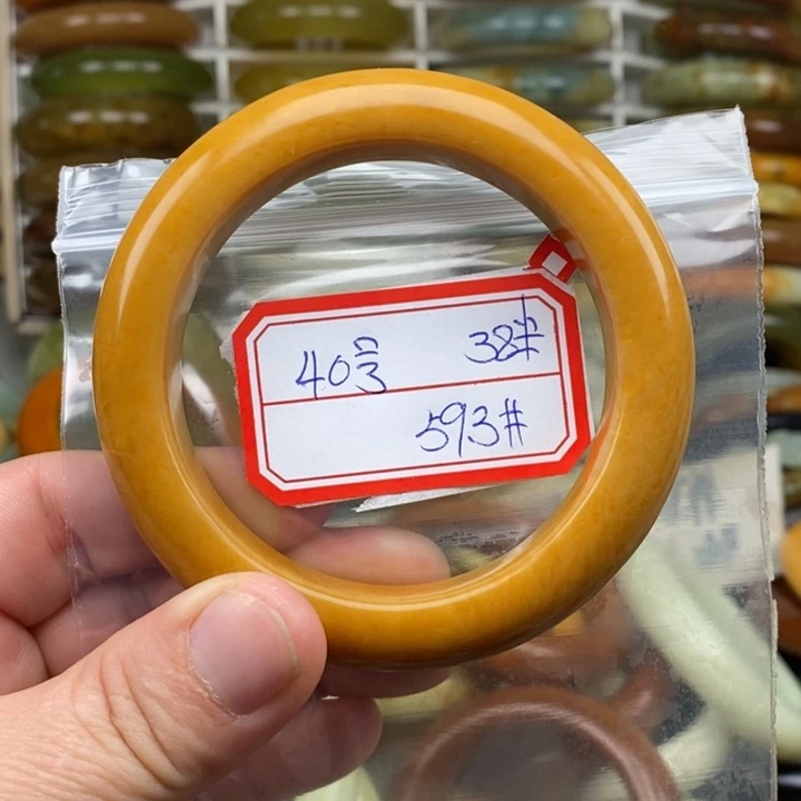 未镶嵌蛇纹石玉手绳