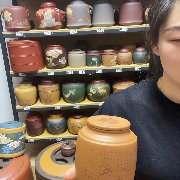 紫砂茶叶罐紫砂茶叶罐