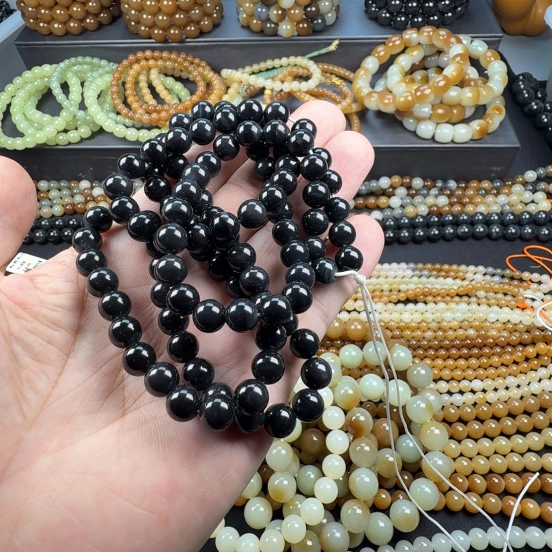 亿***点和田玉未镶嵌手链