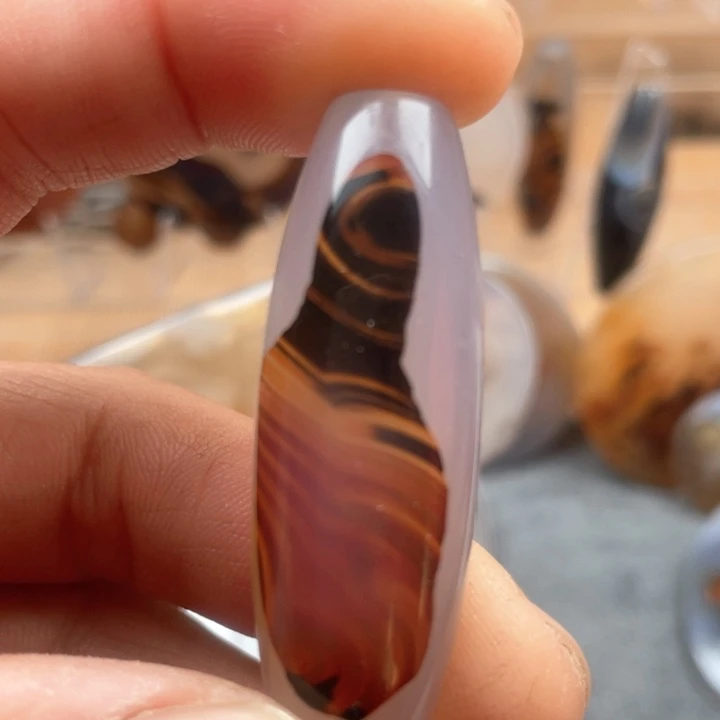 玛瑙/玉髓吊坠(不含链)未镶嵌