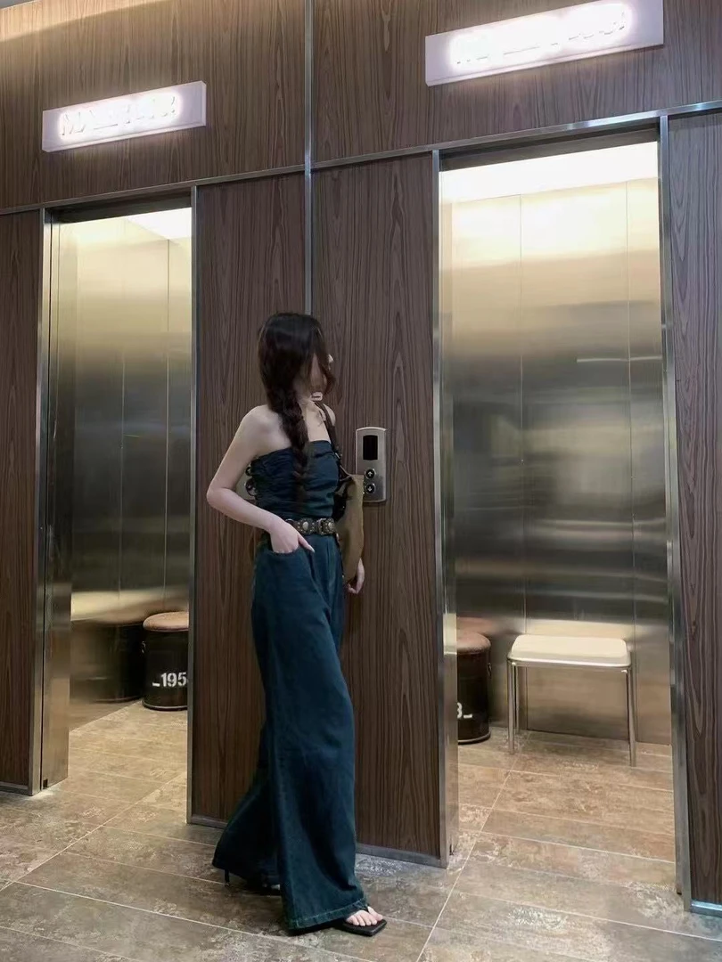 小妳XiaoNi———（夏款抹胸连体裤1420907）