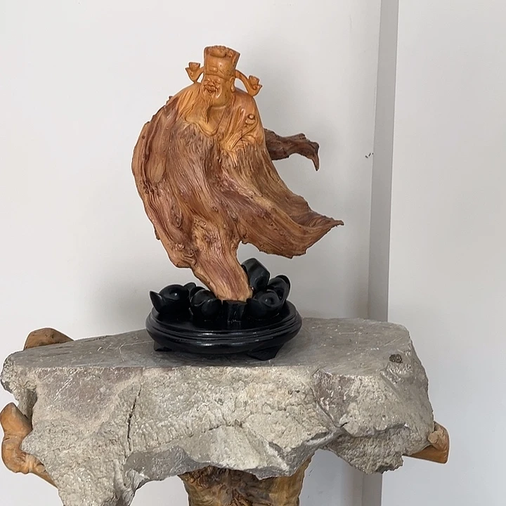 柏木（崖柏）崖柏财神