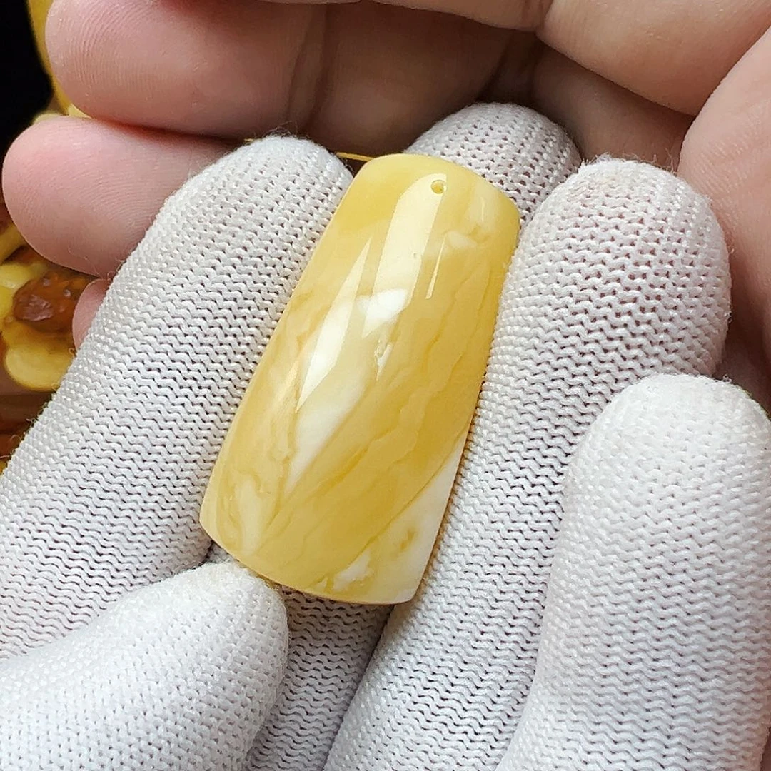 蜜蜡未镶嵌珠宝奇石蜜蜡吊坠8.5克