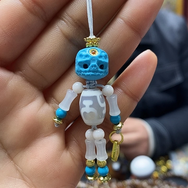 玛瑙/玉髓合金颈饰